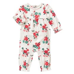 Floral Ruffle 1-Piece