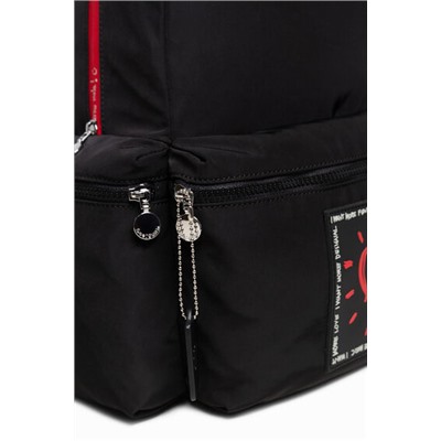 Mochila corazón llavero