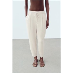 FLOWING CROPPED TROUSERS