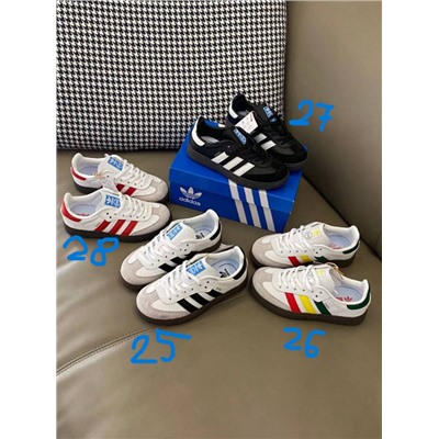 Детские кеды  Adida*s SAMBA   Много разных расцветок  Натуральная кожа. ЭКСПОРТ