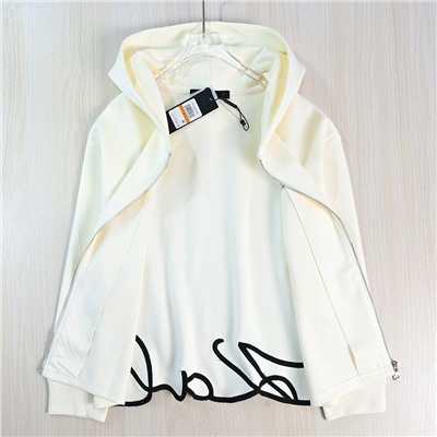 Женская толстовка / кофта на замке с капюшоном  KARL LAGERFEL*D ОРИГИНАЛ! 😎