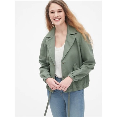 Linen Topper Jacket
