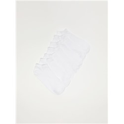 PACK OF 7 PAIRS OF BASIC ANKLE SOCKS