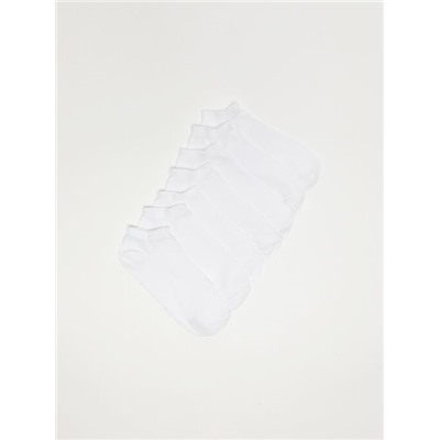 PACK OF 7 PAIRS OF BASIC ANKLE SOCKS