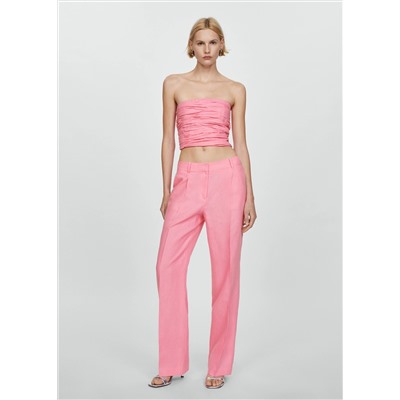 Top bandeau lino