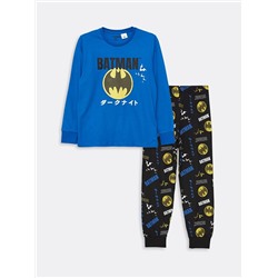 LC Waikiki Bisiklet Yaka Batman Baskılı Uzun Kollu Erkek Çocuk Pijama Takımı, LCW Kids                                            
                                            Bisiklet Yaka Batman Baskılı Uzun Kollu Erkek Çocuk Pijama Takımı