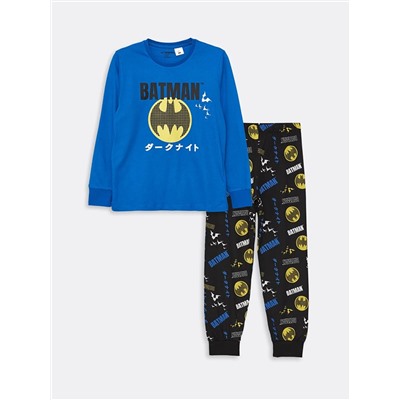 LC Waikiki Bisiklet Yaka Batman Baskılı Uzun Kollu Erkek Çocuk Pijama Takımı, LCW Kids                                            
                                            Bisiklet Yaka Batman Baskılı Uzun Kollu Erkek Çocuk Pijama Takımı