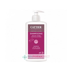 Cattier Shampooing Aloe Vera - Orange Sans Sulfate Usage Fréquent 500ml