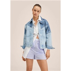 Short rayas algodón -  Mujer | MANGO OUTLET Melilla