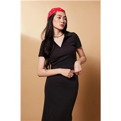 Defacto Fitted Polo Yaka Kısa Kollu Tişört A0379AX23SM