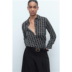 GEOMETRIC PRINT SHIRT