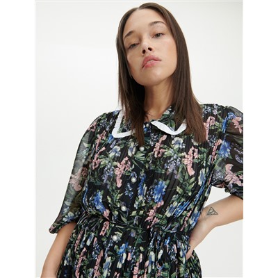 Plissiertes Kleid