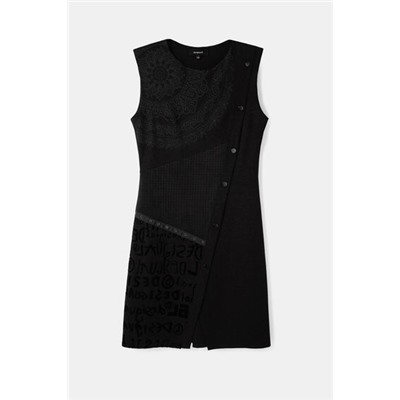 Vestido slim pata de gallo