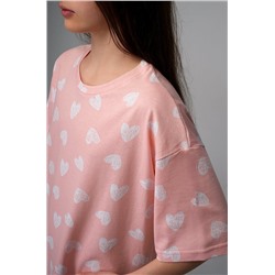 Туника оверсайз для девочки Happyfox