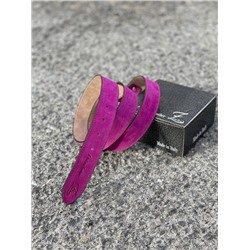 Ab.Zapatos Pelle cinturon (140) Magenta
