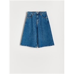 Bermuda-Shorts aus Denim
