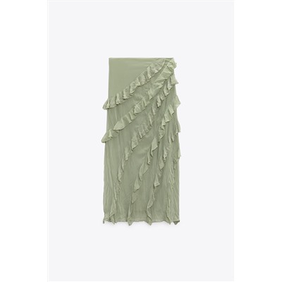 EMBROIDERED MIDI SKIRT - LIMITED EDITION