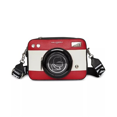 KARL LAGERFELD PARIS Ikons Camera Crossbody