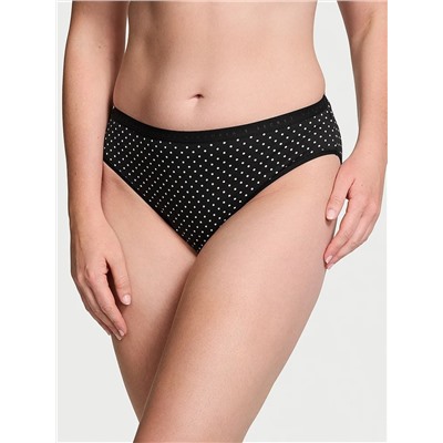 Stretch Cotton High-Leg Brief Panty