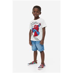 Bedrucktes T-Shirt aus Jersey