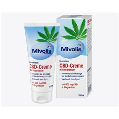 CBD-Creme mit Magnesium, 100 ml