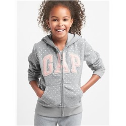 Pro Fleece logo starry hoodie
