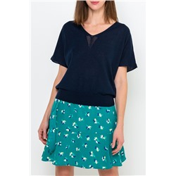 Jersey de lino Azul marino