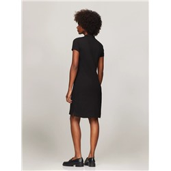 Stretch Cotton Slim Fit Polo Dress