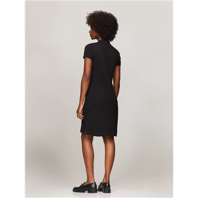Stretch Cotton Slim Fit Polo Dress