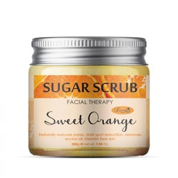 LUSTER Sweet Orange Sugar Scrub Сахарный скраб для лица с экстрактом апельсина 200мл