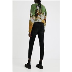 Pantalón vaquero skinny tobillero
