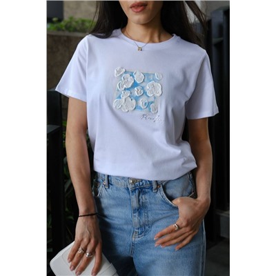 Футболка с  3D элементами  PREMIUM COTTON