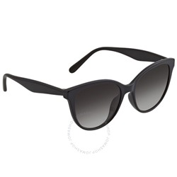 SALVATORE FERRAGAMOGrey Gradient Cat Eye Ladies Sunglasses