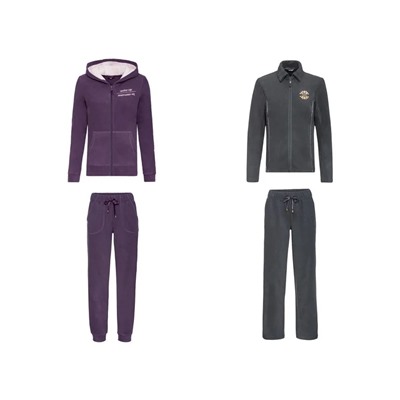 ESMARA® Damen Fleece-Hausanzug, mit Antipilling-Ausrüstungg