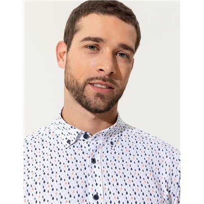 Mavi Slim Fit Uzun Kollu Gömlek