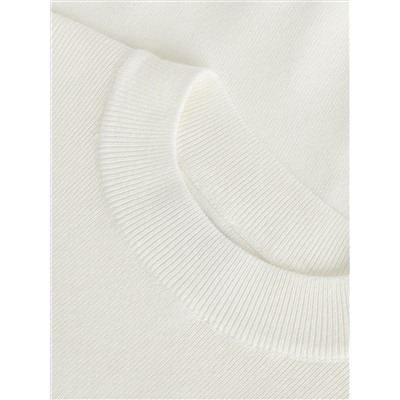 Bluse mit gesprenkelter Textur