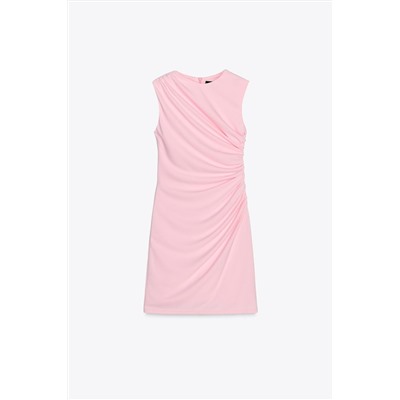 DRAPED SHORT DRESS