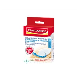 Elastoplast Pansements Gel Cicatrisant Rapide Grande Taille x8