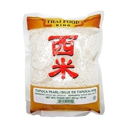 THAI FOOD KING Small tapioca Тапиока мелкая 454г