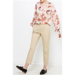 Pantalón pitillo Beige
