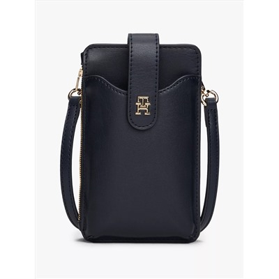 Monogram Logo Compact Phone Wallet