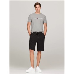 Embroidered Tommy Logo Slim Fit T-Shirt