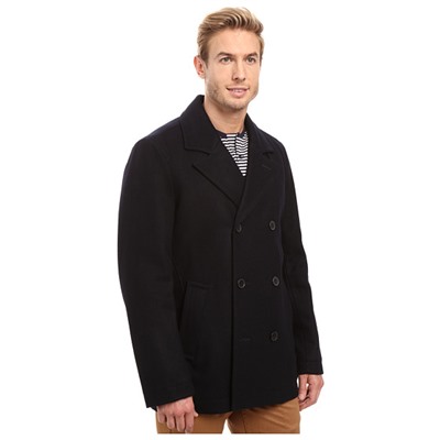 Wool Melton Classic Peacoat