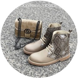 Ab. Zapatos 27025 serpiente · Beig+AB.Z · Pelle · 22-36 (490) beig АКЦИЯ