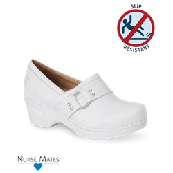 Nurse Mates Dakota Full Grain Leather Clog