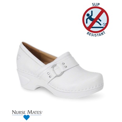 Nurse Mates Dakota Full Grain Leather Clog
