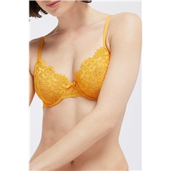 Sujetador con relleno Success Naranja soleado