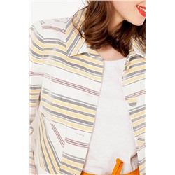 Chaqueta Blanco y amarillo