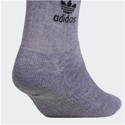 TREFOIL QUARTER SOCKS 6 PAIRS