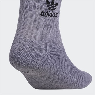TREFOIL QUARTER SOCKS 6 PAIRS